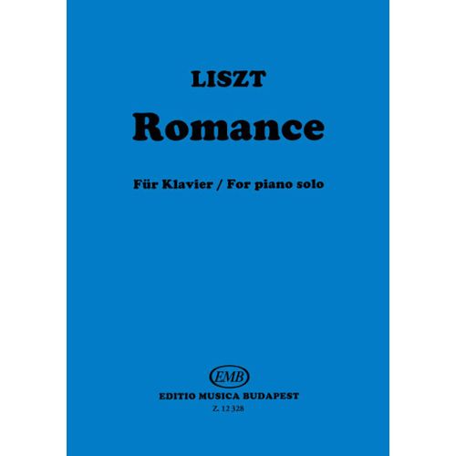 Franz Liszt : Romance - Recueil Piano 9790080123287 Embz12328