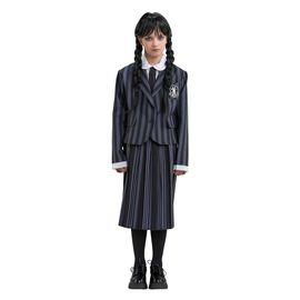 Déguisement Uniforme Mercredi Addams Wednesday Enfant - Taille: 7 À 8 Ans (128 Cm)