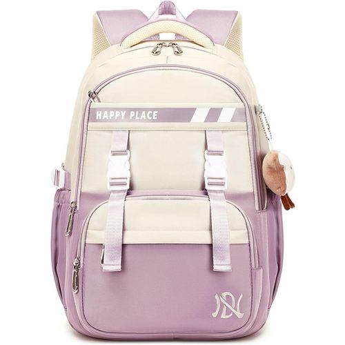 Femme Sacs À Dos Loisir Cartables Scolaires Filles Sac A Dos College Cartable Fille Primaire Voyage Garçon Sac Ecole Sac Weekend Cartables Scolaires Sac A Dos Ecole School Daypack Violet