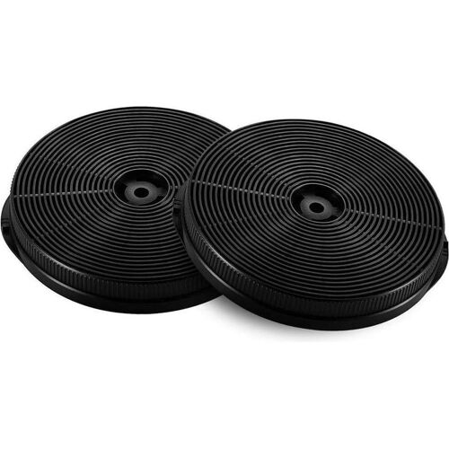 Lot de 2 filtres à charbon actif pour hottes aspirantes MIZ1000N,Bomann KF574 et 10032843|Filtre de rechange pour hottes aspirantes (259x229x22mm)