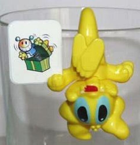 Figurine Gargouille Jaune (Sans Panneau) - Série Gargouilles (Kinder 2007)