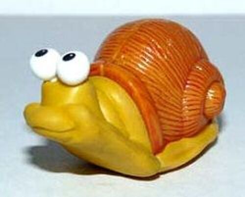 Figurine "Kinder" (2004) - Série: Chenille Et Escargot / N° 2 - Escargot "Manni" ( C103 / C-103 ) Avec Bpz