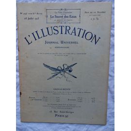 Hebdomadaire L'Illustration N°4195 Du 28 Juillet 1923