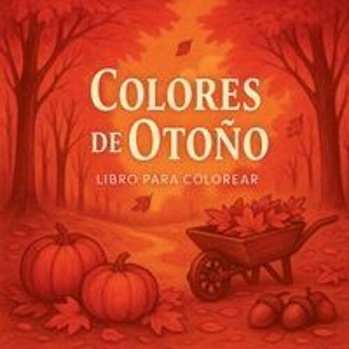 Colores De Otoño - Libro Para Colorear