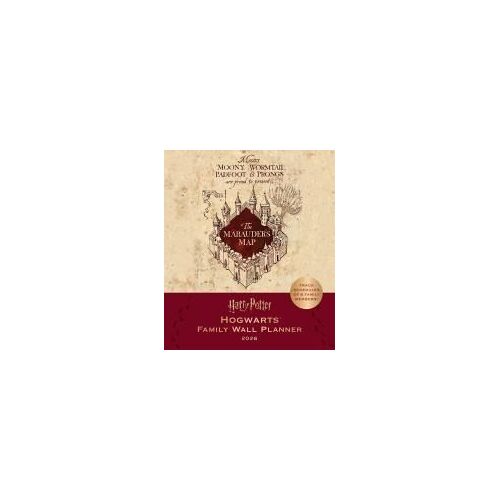 2026 Harry Potter: Hogwarts Family Wall Planner