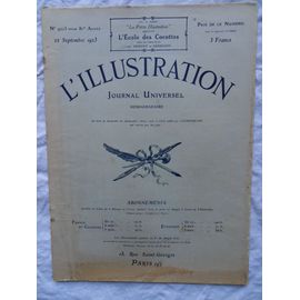 Hebdomadaire L'Illustration N°4203 Du 22 Septembre 1923