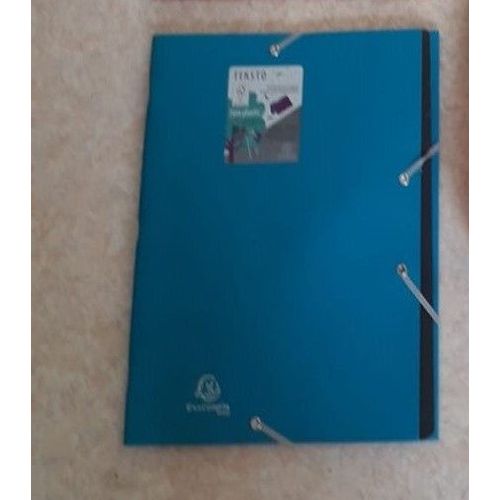 Trieur Bleu Exacompta Teksto Zero Plastique - 12 Positions