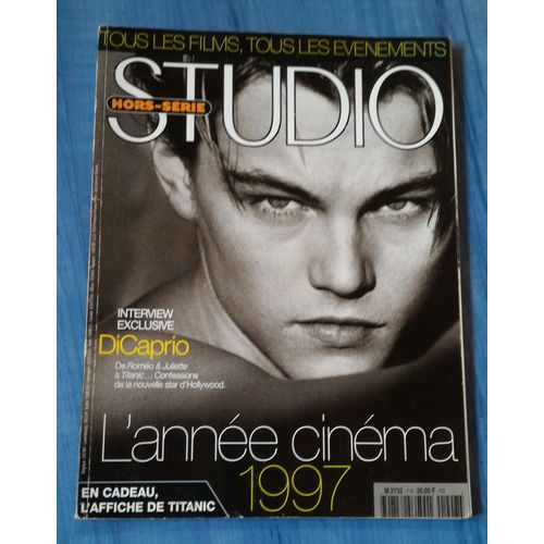 Studio Hors-Serie - N° 7h - L'Année Cinéma 1997 - Leonardo Dicaprio