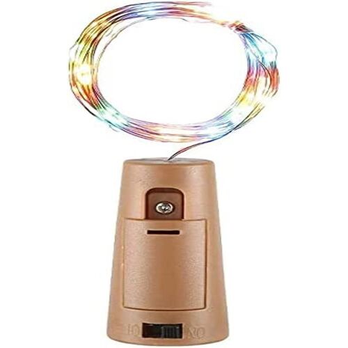 Kal-Guirlande Led Pour Bouteilles 2 M, Liège, Ip44 (Bouchon Rvb - 2 M 20 Led)