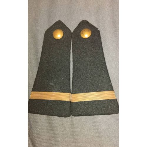 Paire Epaulette Ancienne Adjudant Chef