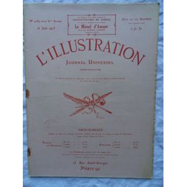 Hebdomadaire L'Illustration N°4189 Du 16 Juin 1923