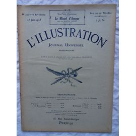 Hebdomadaire L'Illustration N°4190 Du 23 Juin 1923