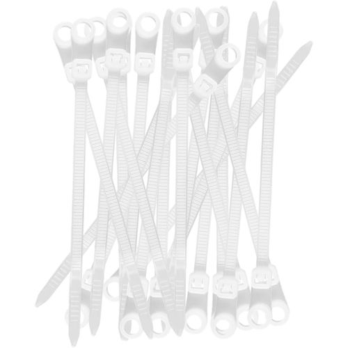 KAL-Attaches À Fermeture Éclair ¿ Fixation À Tête Fixe En Nylon Pratique | Solutions De Fixation Fiables | Attaches À Tête Fixe Pour La Gestion Des Fils, Câbles, Canalisations Et Tâches De Jardinage