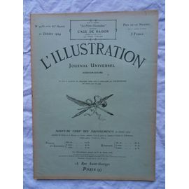 Hebdomadaire L'Illustration N°4258 Du 11 Octobre 1924