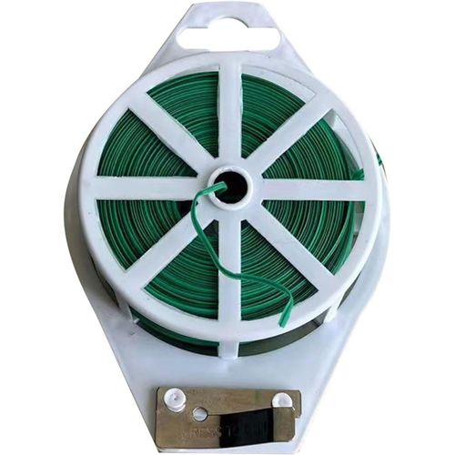 KAL-Sangle D'Organisation Verte Avec Attaches Souples Pour Plantes - Sangle Verte Réglable - Attaches Pour Plantes D'Intérieur Et De Jardin