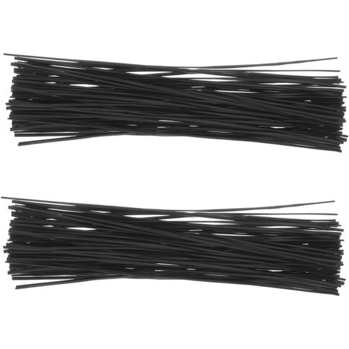 KAL-Fil De Fer Revêtu De Pvc Pour Jardinage Attache Câbles Pour Plantes Sangle De Fixation Flexible Support De Vigne Pour Treillis 1000 Pièces 15X0.18Cm Couleur Verte