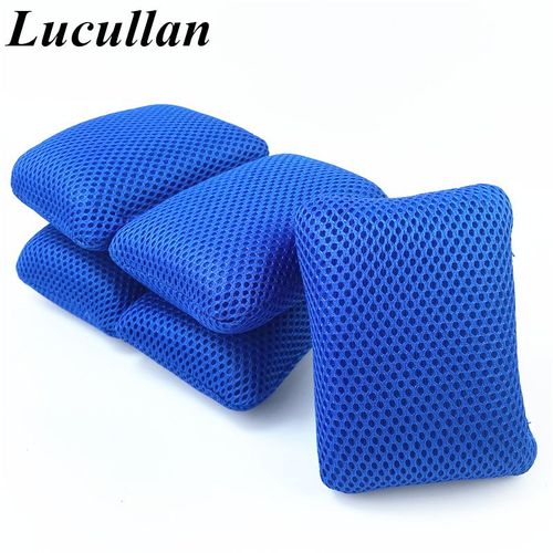 Éponge Microfibre Anti-Insectes,Outils De Lavage De Voiture,Pouvoir De Frottement Pour Éliminer Les Débris Tenaces Du Verre Et De La Peinture - Type 5 Blue Sponge