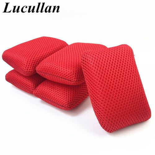 Éponge Microfibre Anti-Insectes,Outils De Lavage De Voiture,Pouvoir De Frottement Pour Éliminer Les Débris Tenaces Du Verre Et De La Peinture - Type 5 Red Sponge