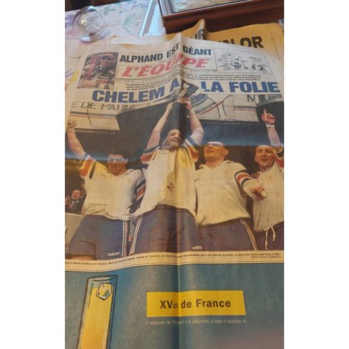 Journal L'Équipe Chelem À La Folie