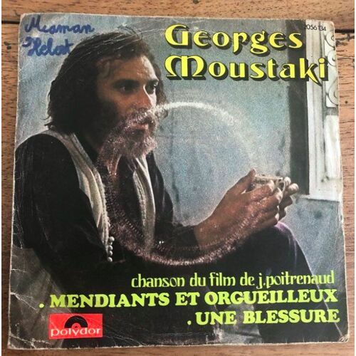Vinyle 45 Tours-Georges Moustaki-Mendiants Et Orgueilleux