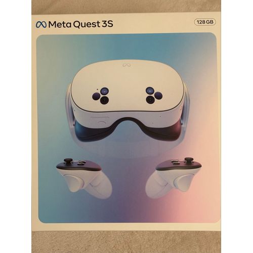 Metaquest 3s + Étui De Rangement Et Jeux