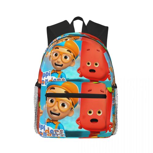 Sac à Dos Dessin Animé Blippi – École & Voyage Polyester 40×29×20cm