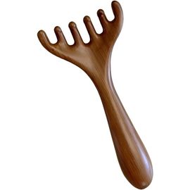 Gua Sha - Planche De Massage Manuel En Bois - Appareil De Massage Du Cuir Chevelu Du Visage - Rouleau De Massage Du Corps - 1 Pièce