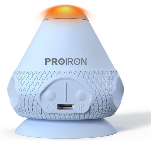 Kal-Boules De Massage Avec Ventouse,Soulage L'épaule, Les Bras, Le Dos, L'abdomen, Les Jambes, Les Mollets, La Tension Des Pieds Ou Des Muscles Bleu(Vibration + Chauffage)