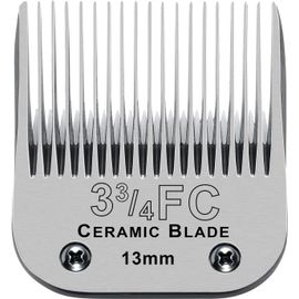 Lames Amovibles En Céramique Pour Tondeuse Pour Chien,Compatibles Avec Les Tondeuses 45-50/Heiniger/Andis,Oster A5, Km Series,Taille 3-3/4fc 3/8"" (13 Mm) Longueur De Coupe