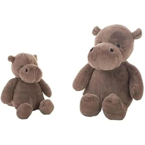 Peluche - Llopis - Hippo - 25 Cm - Multicolore - Marron