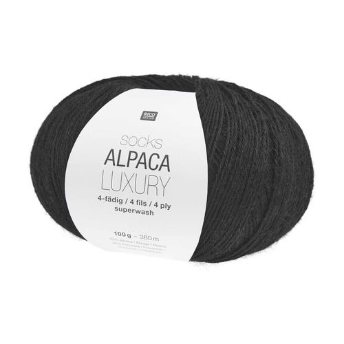 Pelote De Laine À Chaussette Socks Alpaca Luxury 4 Fils -100 Gr - Rico Design