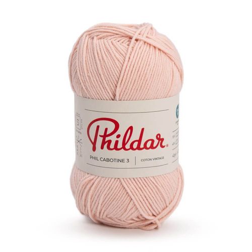 Pelote De Coton Phildar - Phil Cabotine 3 - 40g : Douceur Et Légèreté Au Rendez-Vous ! Peau