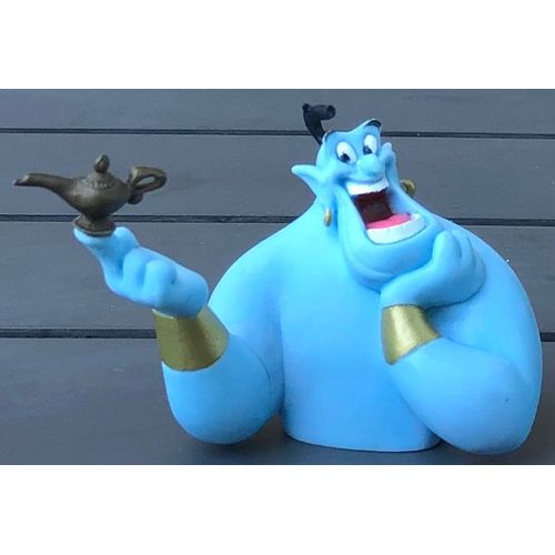 Figurine Génie, Lampe Magique, Aladdin, Walt Disney, Dessin Animé