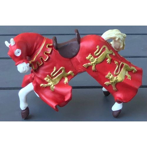 Figurine Cheval Papo 2001, Chevalier, Moyen-Age, Château Fort
