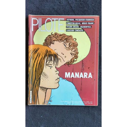 Pilote Manara En Une N°92 - Janvier 1982
