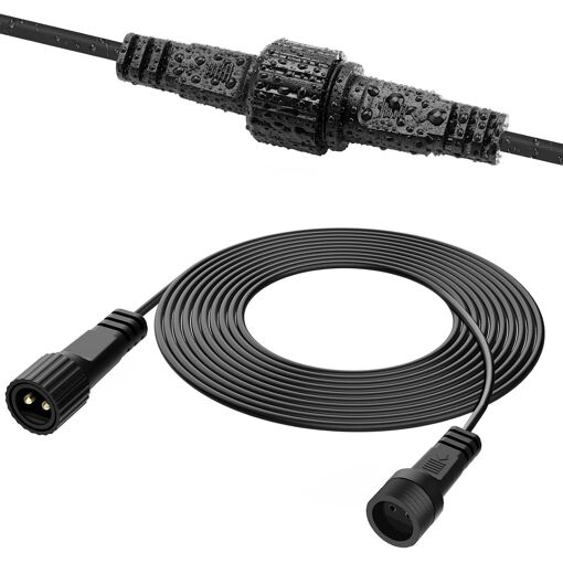 Lot De 2 Connecteurs électriques étanches à 2 Broches - Pour Auto, Moto, Camion
