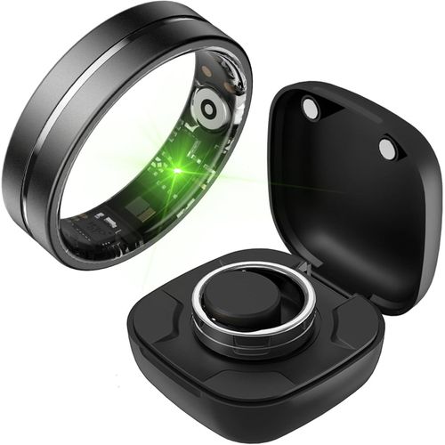KALANKA-Bague intelligente de santé avec surveillance de la fréquence cardiaque, anneau de sommeil, soins familiaux, modes d'exercice, traqueur d'activité, podomètre, anneaux intelligents pour