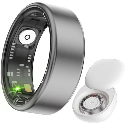 Bague Intelligente Android Ios - Pour Homme Et Femme - Suivi Du Sommeil - Moniteur De Fréquence Cardiaque - Podomètre - Sport - Bague Intelligente - Fréquence Cardiaque - Noir, Or Rose, Argent