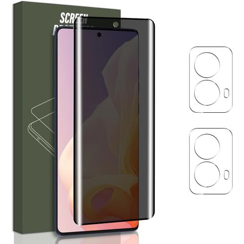 Anti-espion Protection pour Huawei P30 Pro (6.47""), 2 Pièces Caméra Arrière Protecteur et 1 Pièce Anti Espion TPU Protecteur d'écran, TPU Protection Film pour Huawei P30 Pro (6.47"")