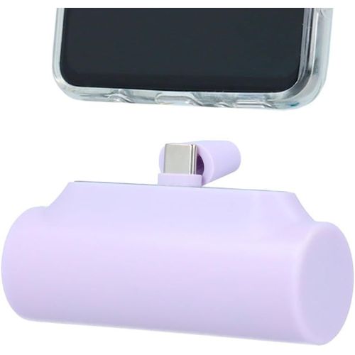 Mini Power Bank 5000 Mah [Batterie Externe] [Chargeur Portable] Petit Et Léger [Différents Designs] Compatible Avec Ios, 15/15 Pro/14/14 Pro Max/13/13 Pro Max/12/12 Pro Max/11pro/Xs/Xr/X/8/7(Type C,