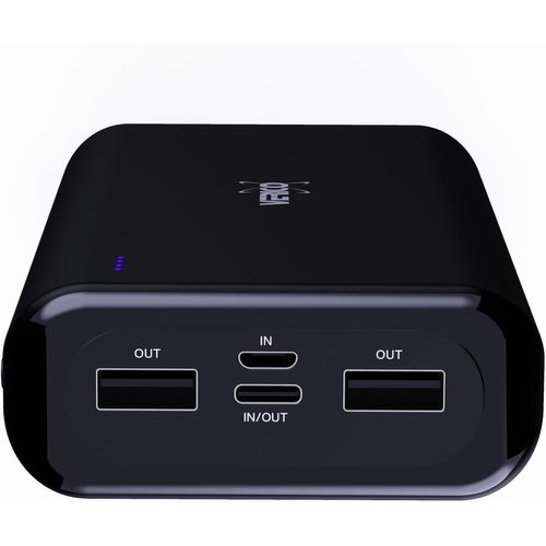 Power Bank Power Pro Pd 20000 Mah Power Delivery, Lipo Lithium Polymère, Batterie Externe, Chargeur Externe, Sortie : 2 X Usb-A Et 1 X Usb-C, Entrée : 1 X Micro-Usb Et 1 X Usb-C, Noir