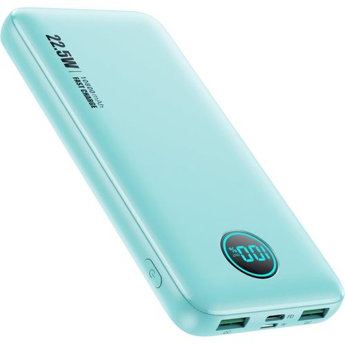 Batterie Externe 26800mah Power Bank Avec 5 Sorties, Usb C (In&out) Batterie Portable 15w Pd 3a Charge Rapide Chargeur Portable Avec Led Lampe De Poche, Ip65 Chargeur Solaire Pour Iphone Samsung Etc.