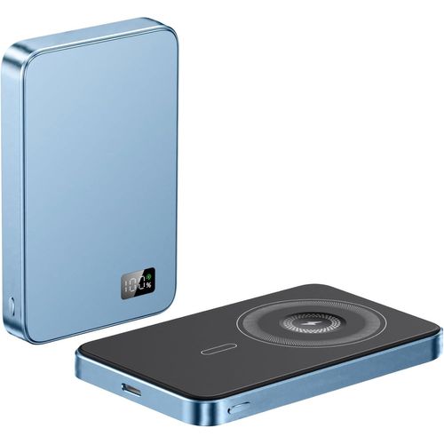 ® Batterie Externe Magnétique 10000mah Pour Iphone & Samsung - Charge Rapide Pd 25w - Batterie Externe Aimantée Sans Fil 15w - Haute Capacité Énergétique - Compatible Iphone & Samsung