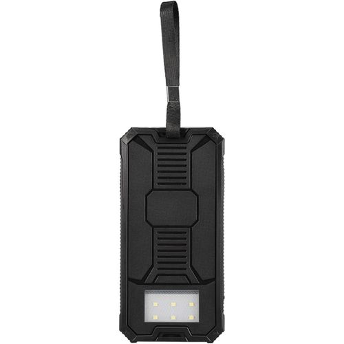 Étui De Banque D'alimentation Mobile Portable Double Usb À Charge Rapide Solaire 20 000 Mah Pour Le Sport Et Les Voyages - Kit De Bricolage (Green)