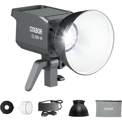 Lampe Vidéo, COLBOR CL60 65W COB Video Light 2700K-6500K CRI97+ LED Continue Lumière 10 Effets d'Éclairage avec Contrôle APP Bowens Mount pour Studio Photographie, Lumière-Vidéo-LED-Studio-Lampe