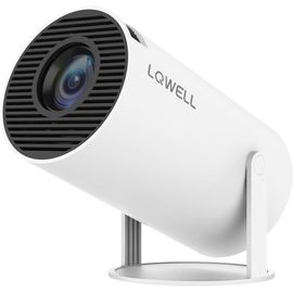 KAOJL-Mini Projecteur,Compatible Wi-Fi 5G,Bt5.0 Avec Android,Trapézoïdale Automatique,Angle De 220 Degrés,Écran De 130 Pouces,Pour Téléphone/Pc/Xbox,Home Cinéma 4K,Hdmi,D'Occasion