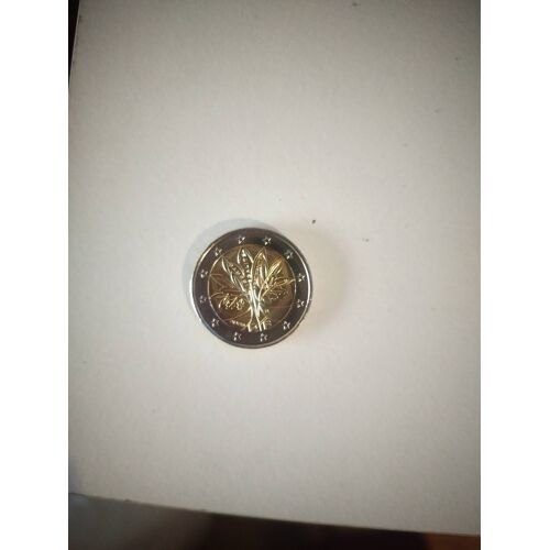Piece De 2€ Dessin Arbre Rare