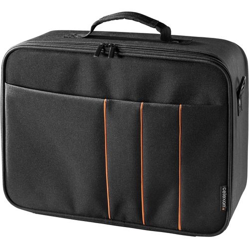 Sacoche De Transport Pour Vidéoprojecteur Economy Large - 41X29X15Cm -Lavable & Imperméable -Armature En Coque Rigide -100% Polyester -Noir