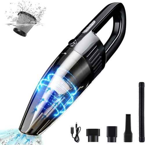 Aspirateur de table sans fil rechargeable 2200PA noir