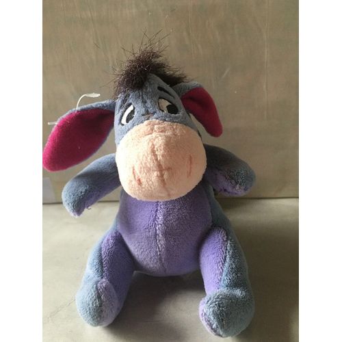 Petite peluche / doudou bourriquet assis - Disney - Disneyland Paris